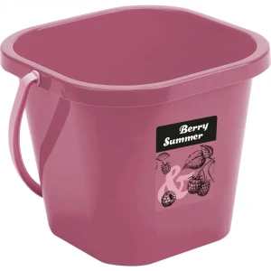 Ведро Berry Summer 2.4л пластик розовый 84802333 STLM-2201255