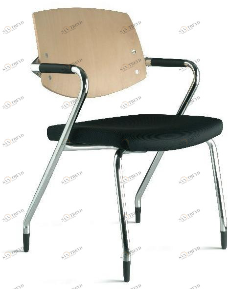 Ares Line Стул для конференций из дерева с подлокотниками Eura family sun-id-1414931