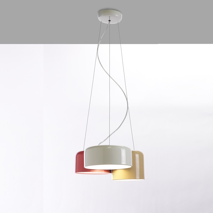 069328 Подвес 60 см Белый/Бежевый/Марсала Ole! Funky Santreyd - Вид №2