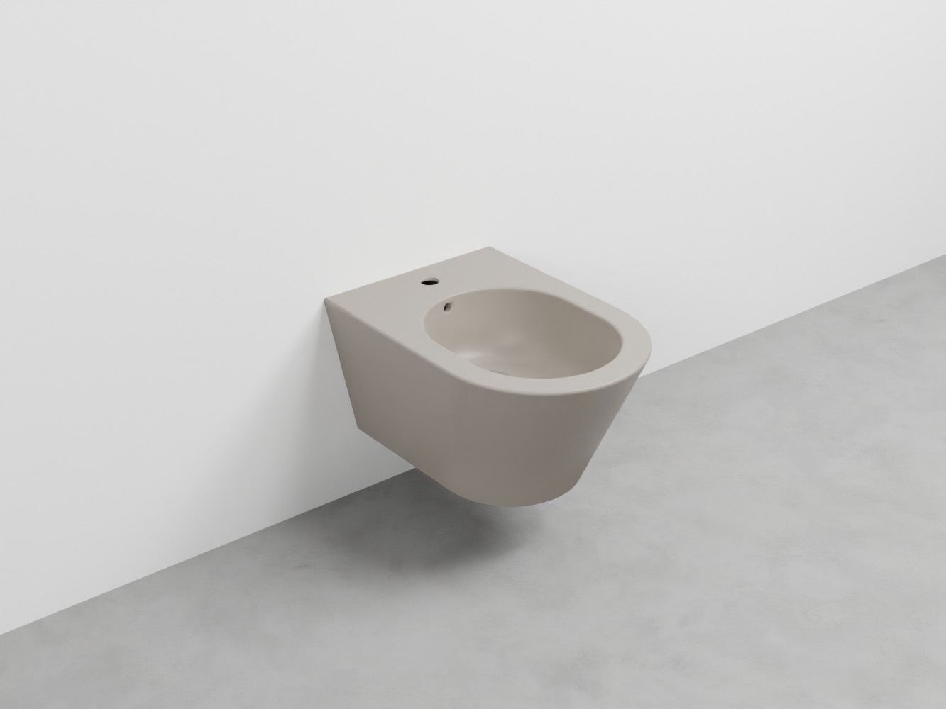 MRBS-AV Биде подвесное с одним отверстием под смеситель, в комплекте с крепежами cielo Mare Ceramica Cielo