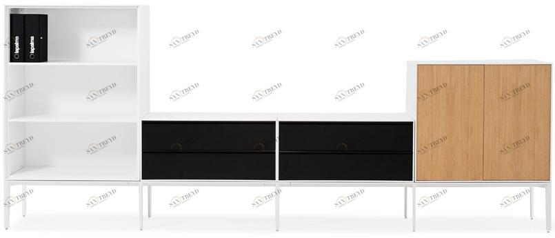 Lapalma Модульная офисная мебель из листового металла Add s sun-id-1480651