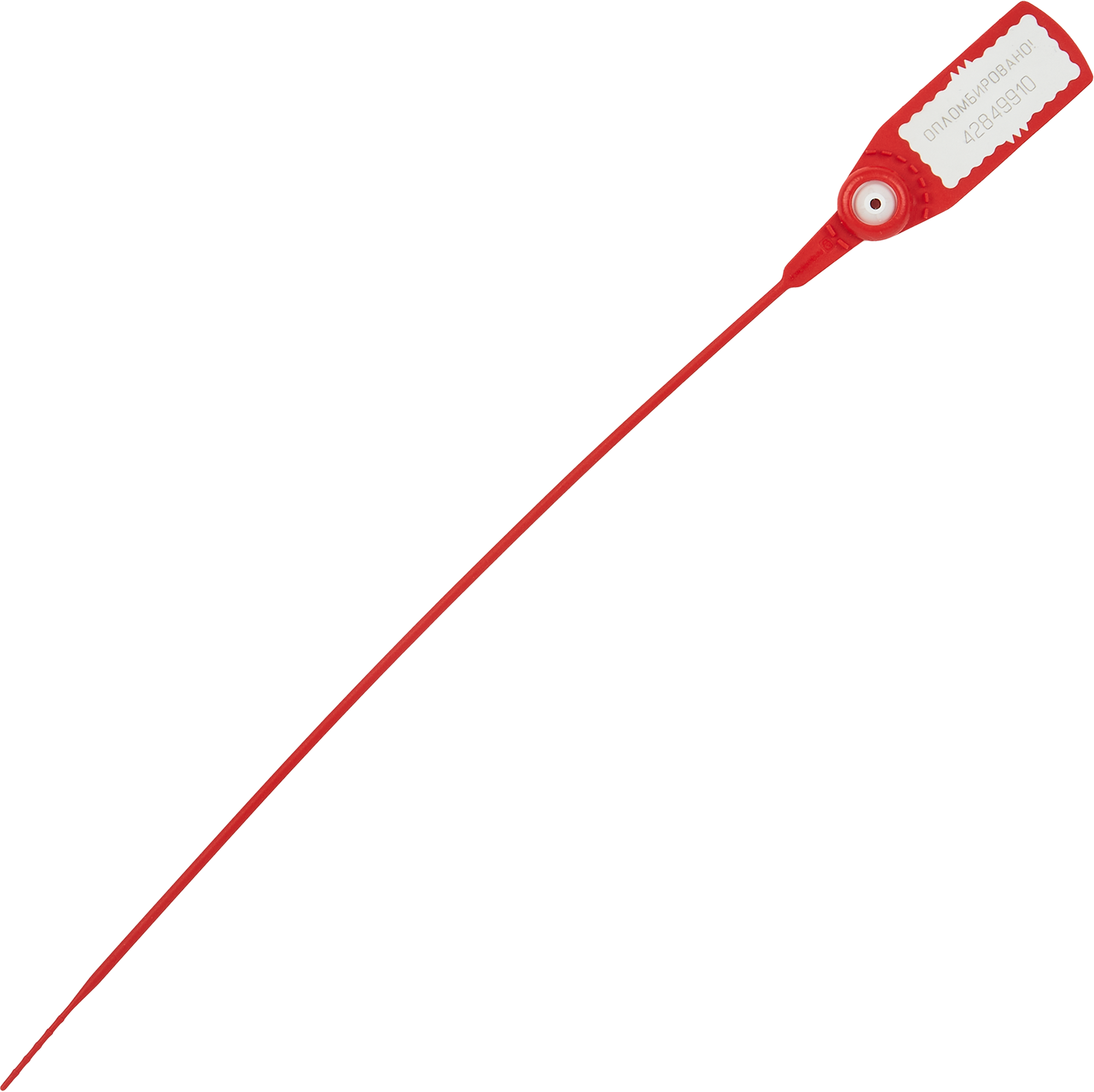 84306852 Пломба номерная универсальная с замком из нержавеющей 220 мм 10 шт. STLM-0048306 ЕВРОПАРТНЕР