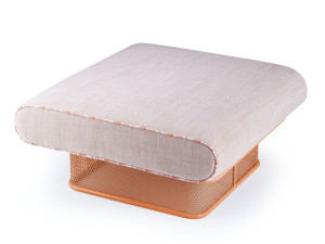 Ткань квадратный сад пуфик