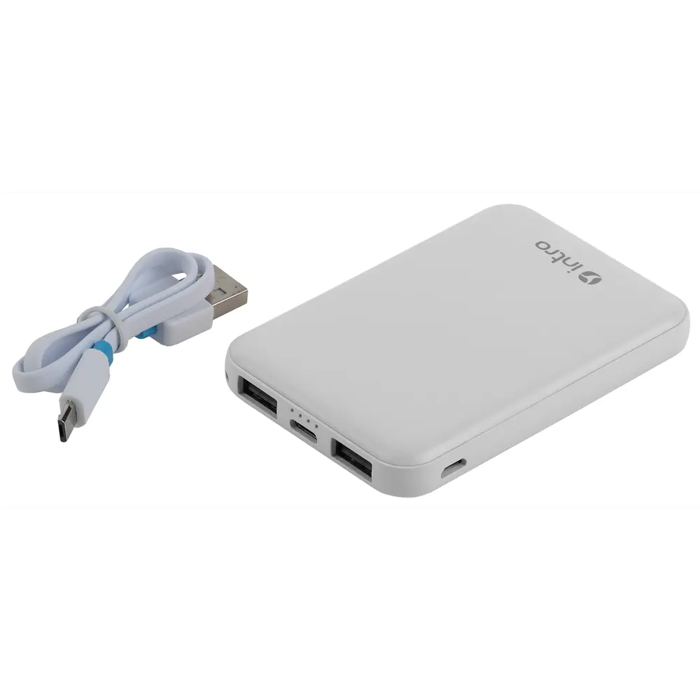 Внешний аккумулятор 5000 mAh цвет белый Santreyd STLM-2016209