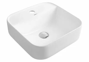 CITY2 Накладная раковина на столешницу  квадратная Aquanet