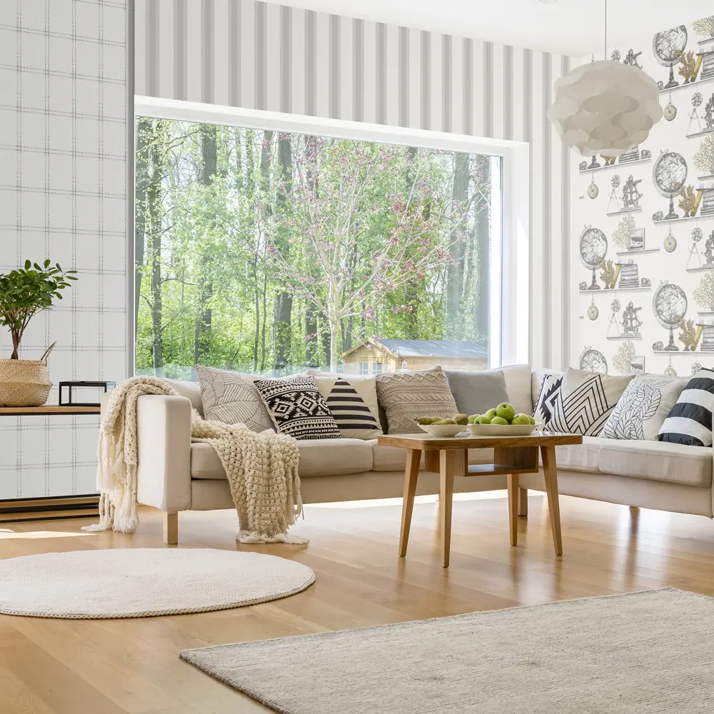 Обои флизелиновые Euro Décor «Sea» 1145-01, 1.06x10 м, цвет серый 82024408 STLM-2108209 EURO DECOR - Вид №5