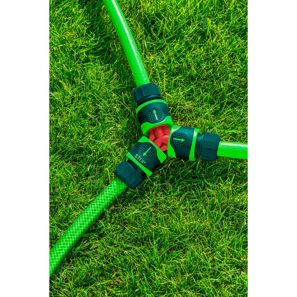 Тройник для быстросъёмных соединений Verto STLM-2019115 - Вид №1