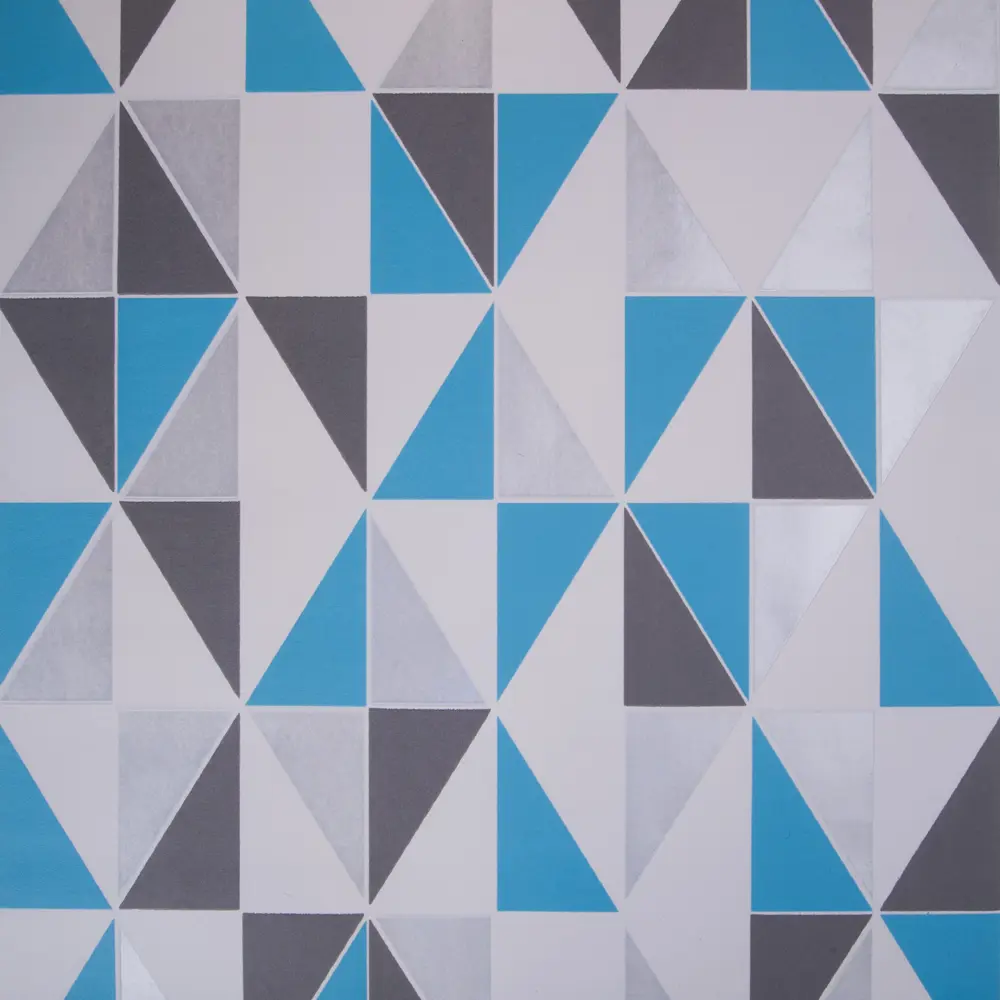 Обои флизелиновые 0.53х10 м геометрия цвет голубой ER 6925-08 Erismann STLM-2091219