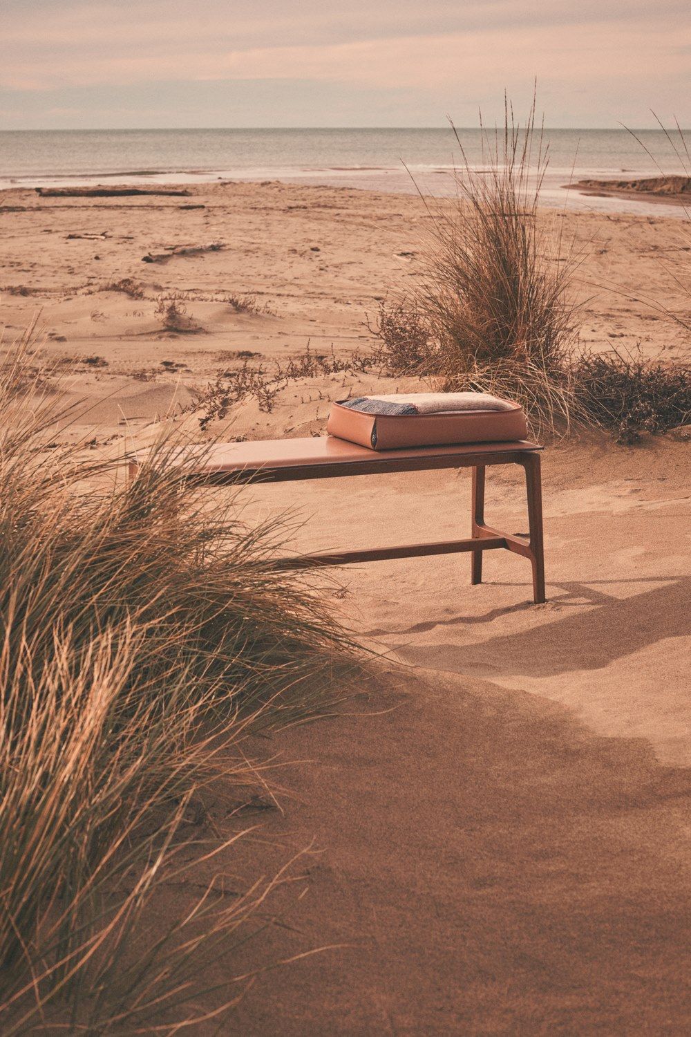 Кожаная садовая скамейка DE PADOVA Everyday Life ARCH-00139973 - Вид №1