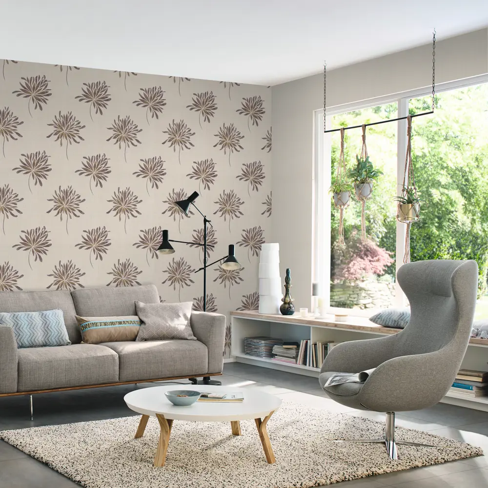 Обои флизелиновые Rasch Andywandy бежевые 0.53 м 649130 STLM-2127460 - Вид №3