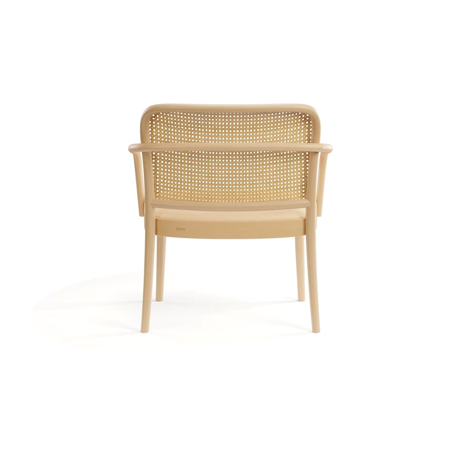 Венское соломенное кресло с подлокотниками с мягким сиденьем TON 811 ARCH-00053487 - Вид №5