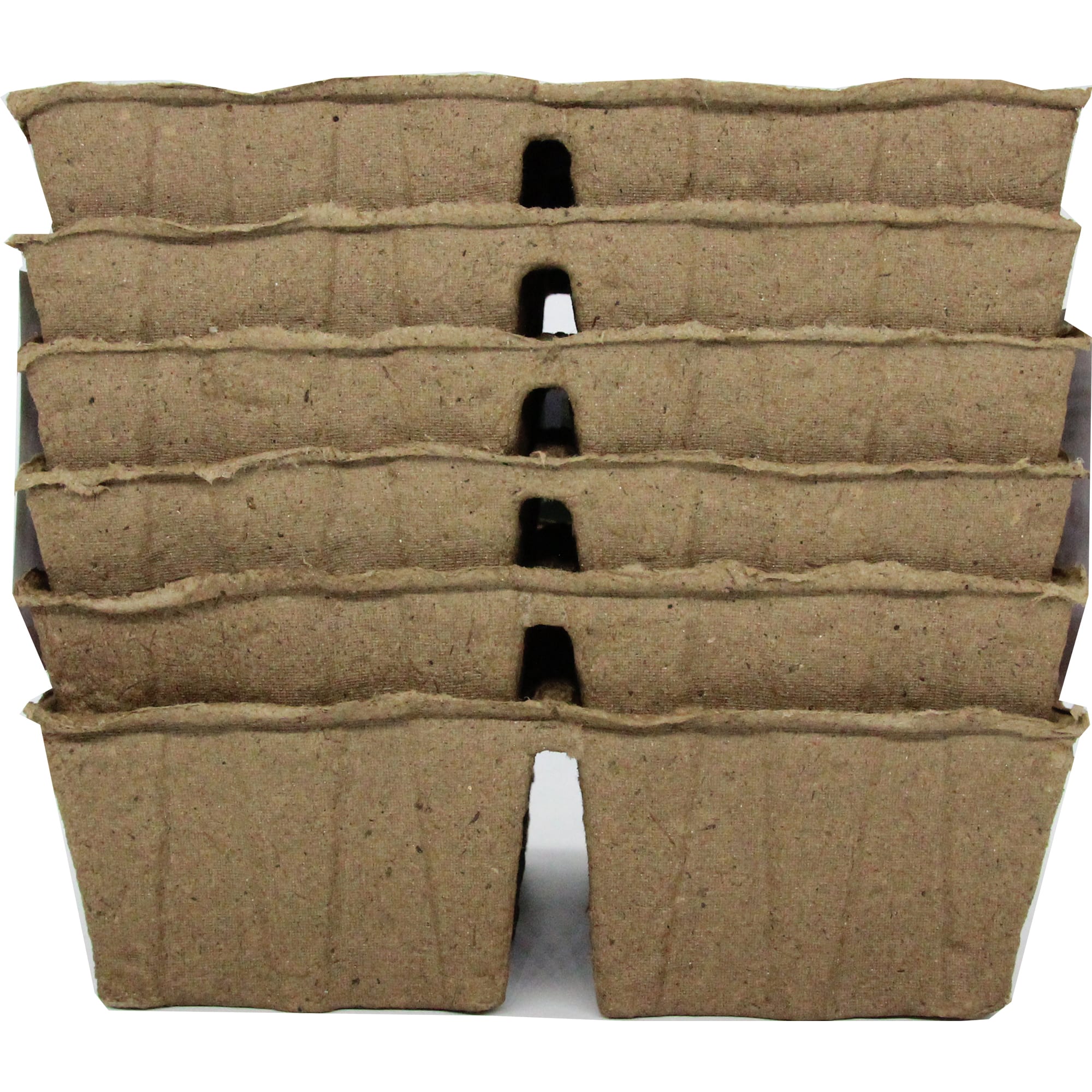 83707662 Горшок торфяной для рассады 4 ячейки, 6 шт Santreyd  - Вид №3