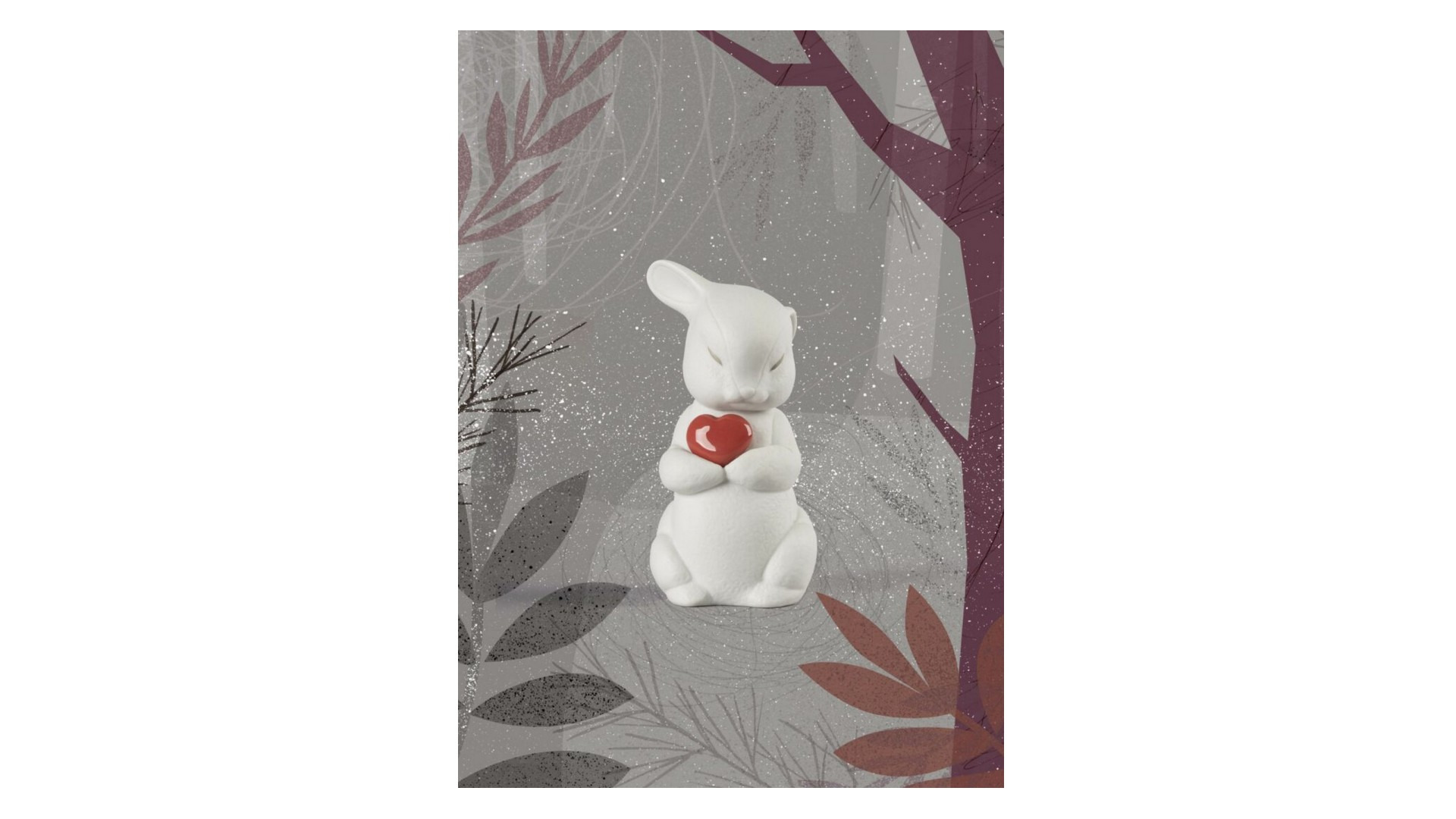 10672312 LLADRO Фигурка Lladro Пуффи - великодушный кролик 8x11см, фарфор Фарфор Lladró  - Вид №5