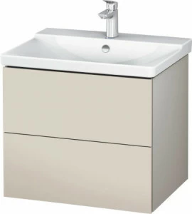LC624409191 Тумбочка подвесная L-Cube #LC6244 620 x 481 мм Серо-коричневый декор