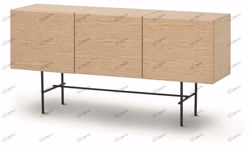 arflex Комод деревянный с распашными дверцами Rubycon sun-id-1376458