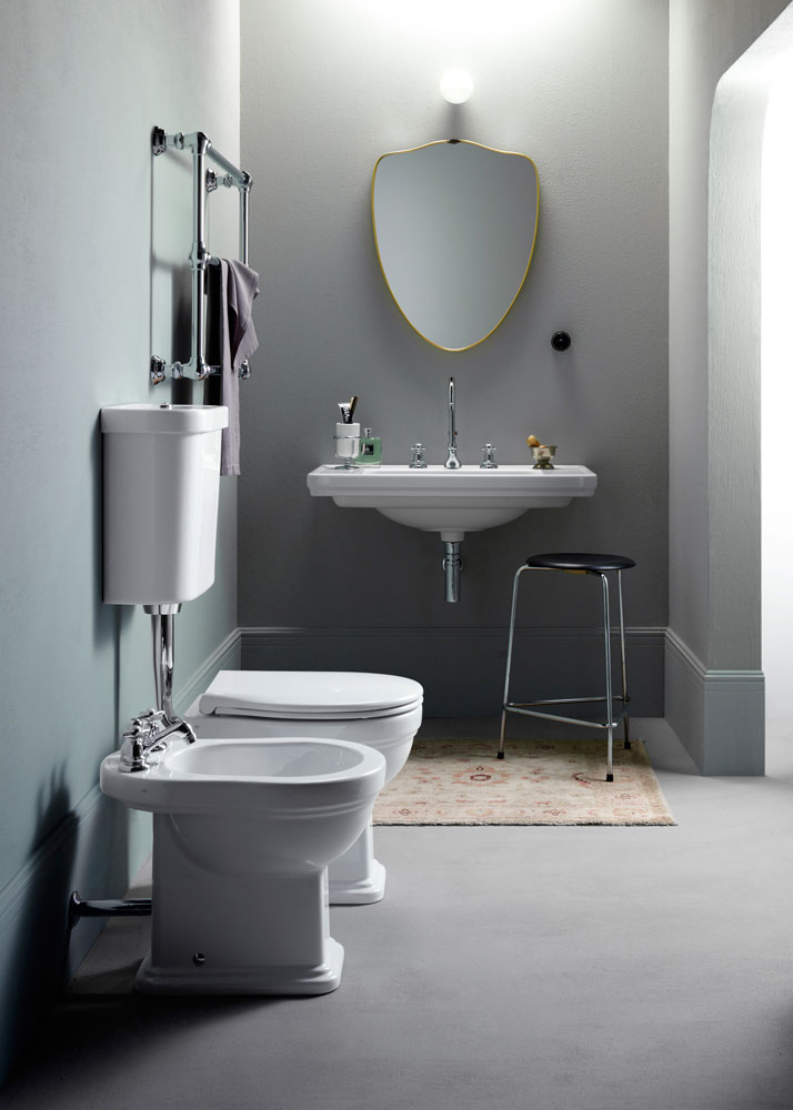 871111 Приставной унитаз напольный Белый GSI ceramica Classic Италия - Вид №3