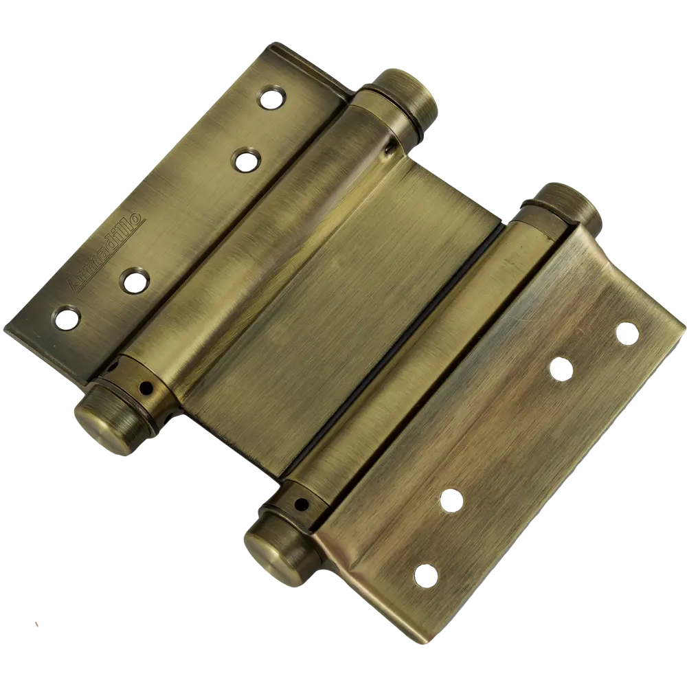 82105997 Петля пружинная DAS SS 201-4" 100 мм сталь цвет античная бронза STLM-0019071 ARMADILLO 