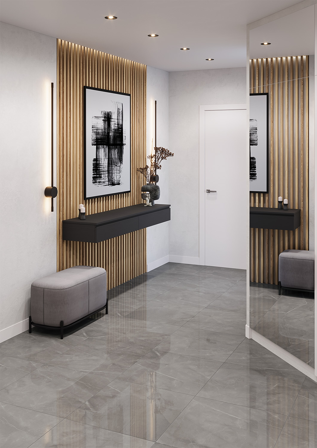 Oasis: Серый Мрамор в Вашем Интерьере STP-ST454 INCOLOR - Вид №2