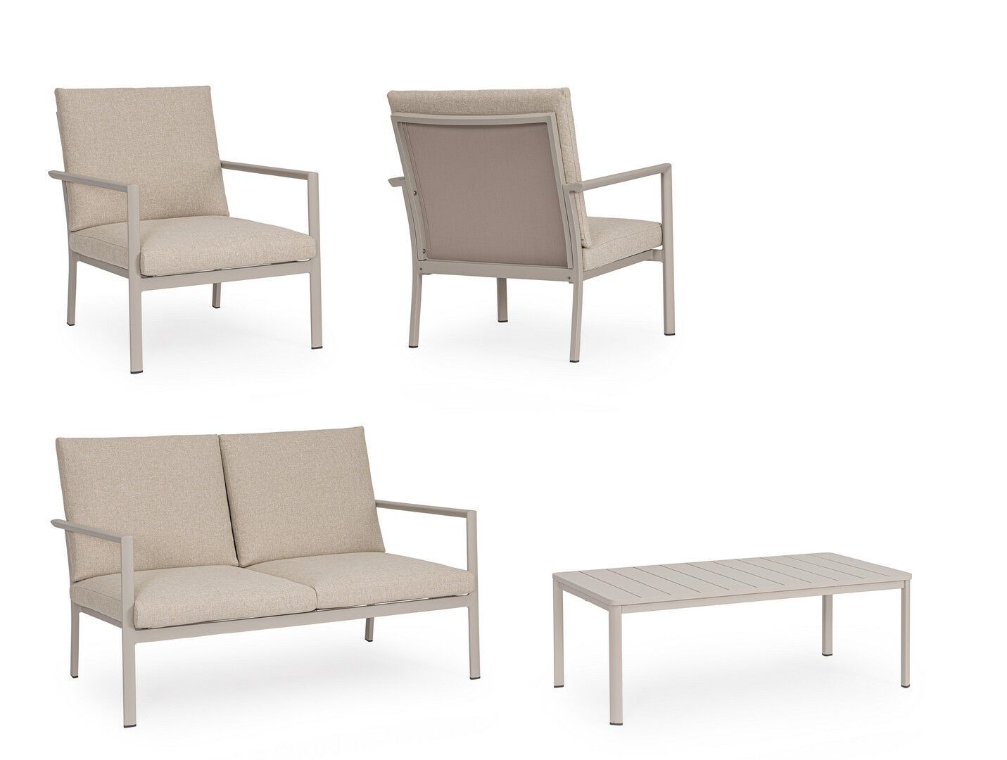 Гостиная алюминиевый сад набор BIZZOTTO Konnor ARCH-00083679 - Вид №33