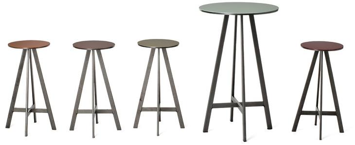 Officine Tamborrino Табурет из листового металла Disco sun-id-1466389 - Вид №1