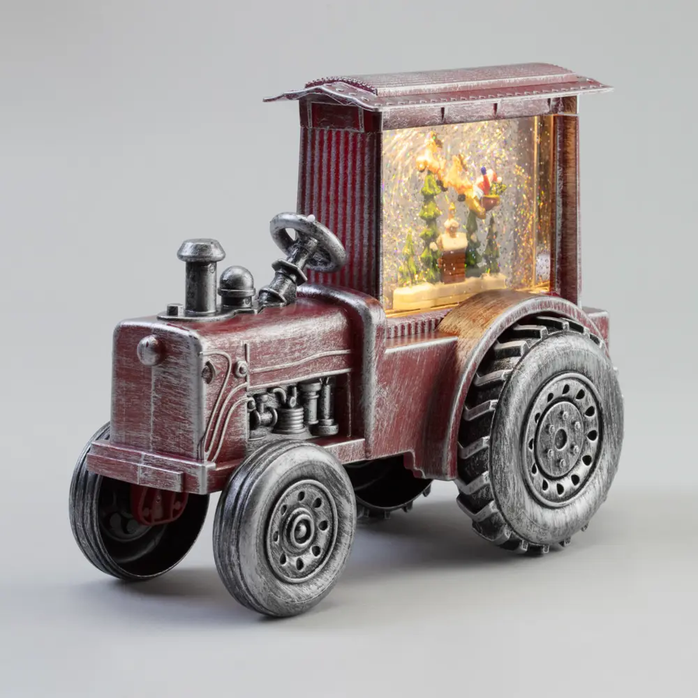89380295 Электрогирлянда - фигура Трактор для дома 4 лампы 22.7 см красный STLM-1344939 Santreyd  - Вид №1