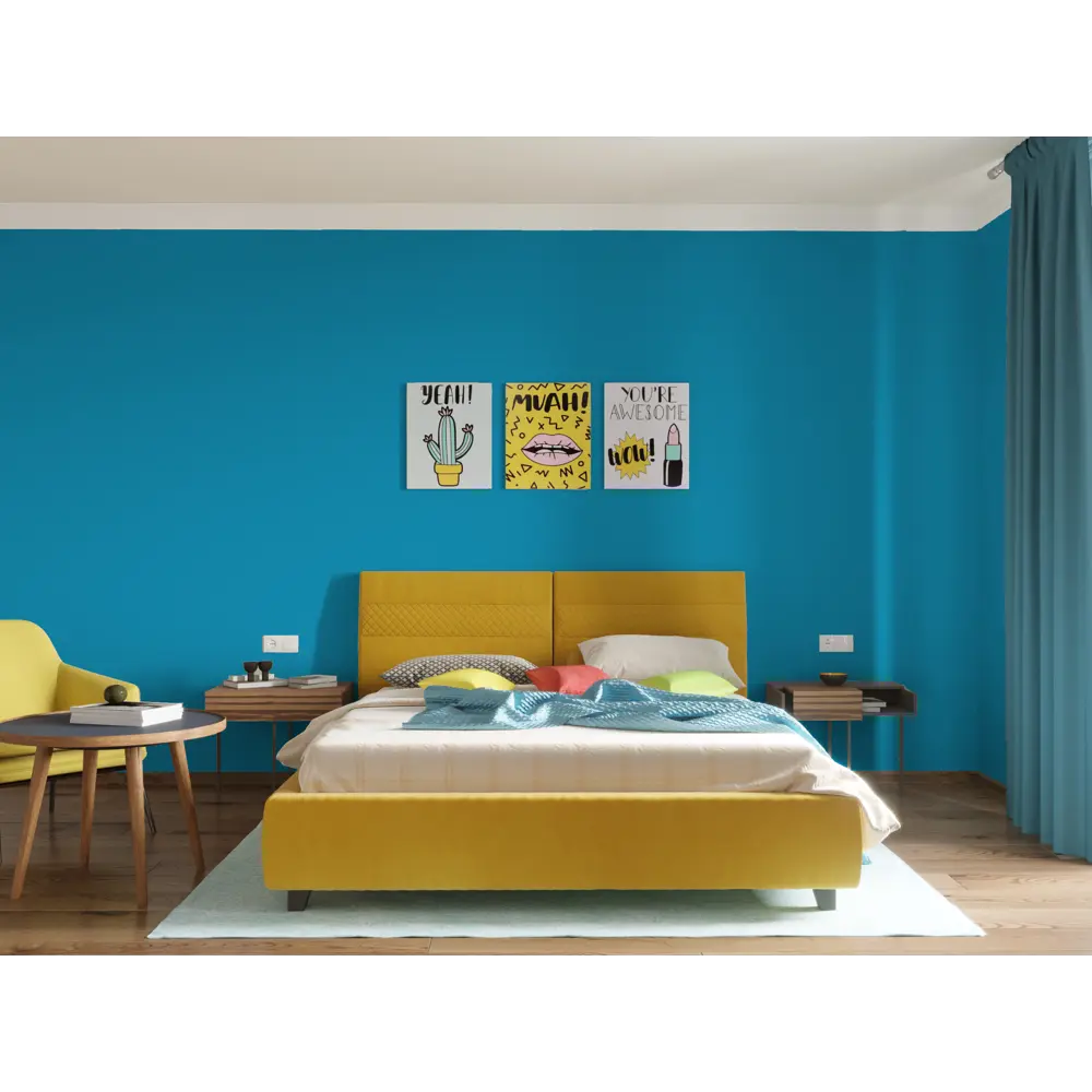 Краска для стен и потолков Trend Farbe цвет Гавайский океан 50 мл Dufa STLM-2008673 - Вид №3