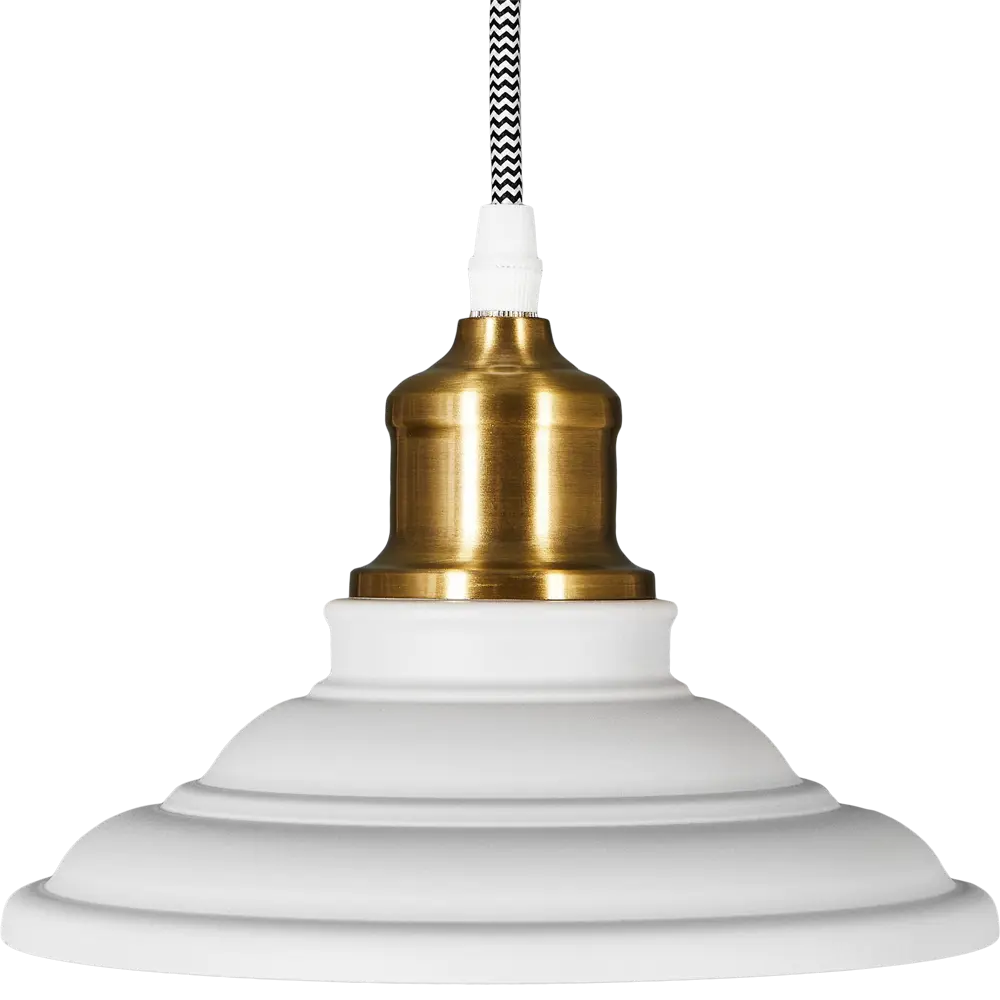 Светильник подвесной Cymbal PL-600 1xE27x40 Вт 2 м² цвет белый CAMELION STLM-2183033 - Вид №3