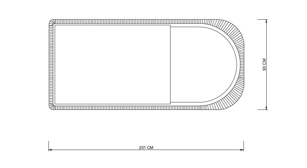 Шезлонг с откидной спинкой SNOC Ralph ARCH-00039767 - Вид №8