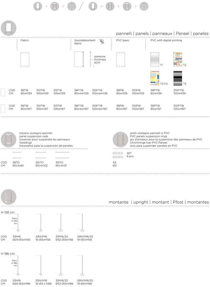 Slalom Модульная звукопоглощающая перегородка для офиса Tailor made sun-id-1477303 - Вид №5