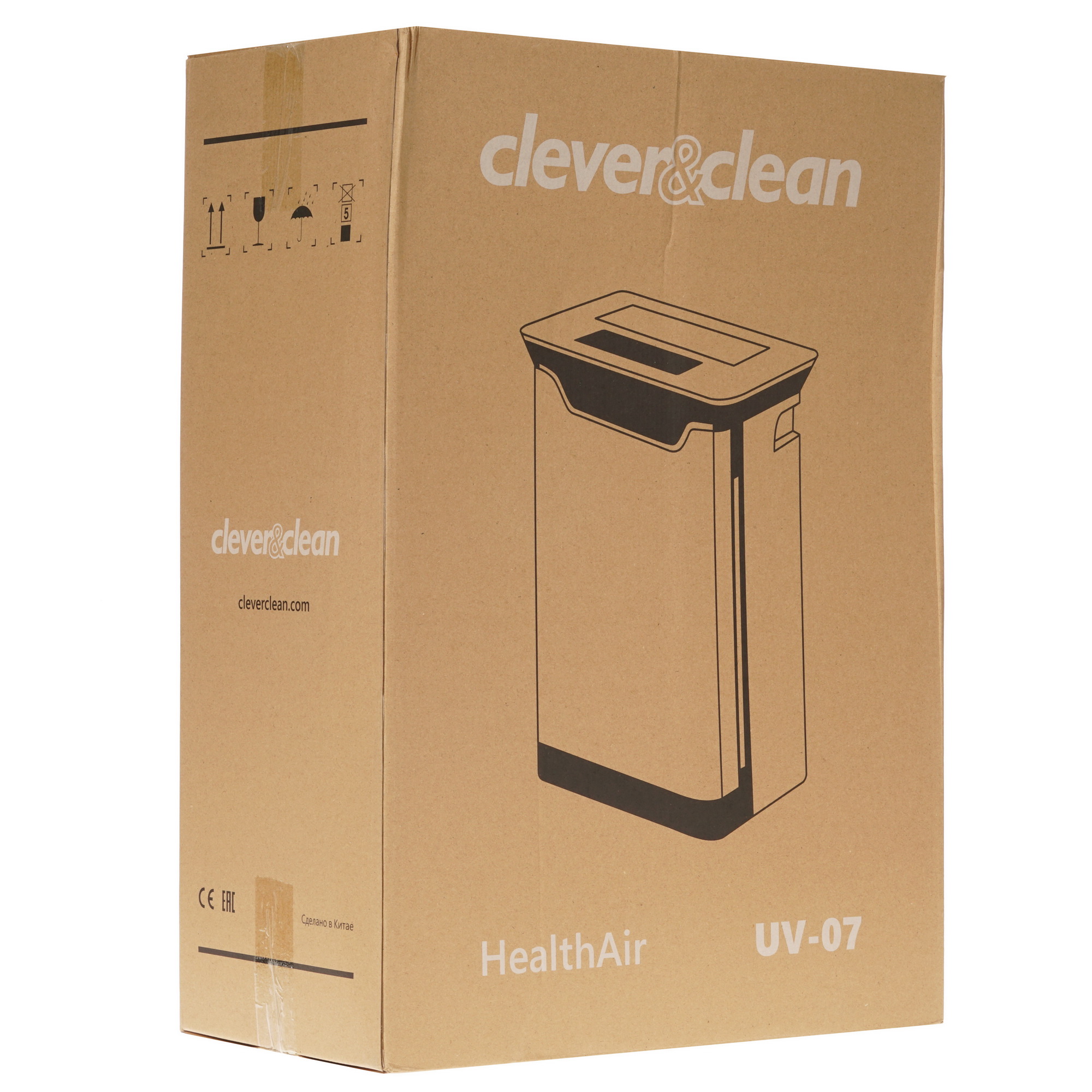 8194907 Очиститель воздуха Clever&Clean HealthAir UV-07 белый STDN-0120064 - Вид №9