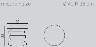 Gruppo Tomasella Круглый лакированный журнальный столик sun-id-1453253 - Вид №1