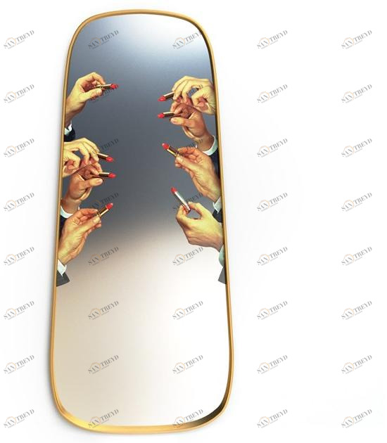 Seletti Зеркало с настенной рамой Seletti wears toiletpaper 17051