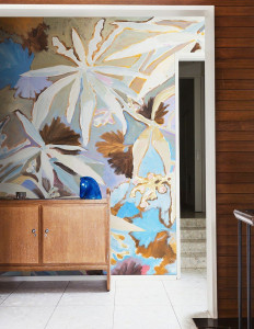 Тропические обои ПВХ бесплатно, экологически чистые, моющиеся