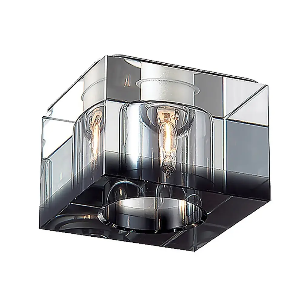 Спот встраиваемый Crystals, цоколь G9, 40 Вт, цвет хром/ чёрный Santreyd STLM-2032193 - Вид №1