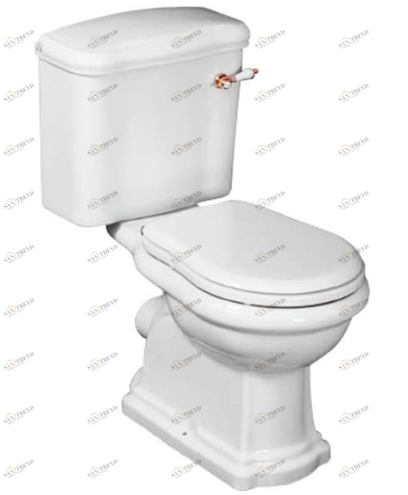 ML.BLL-25.101.BI/ML.BLL-25.108.BI/ML.MEC-29.148.CR Компакт унитаз с бачком Белый Migliore  Италия 