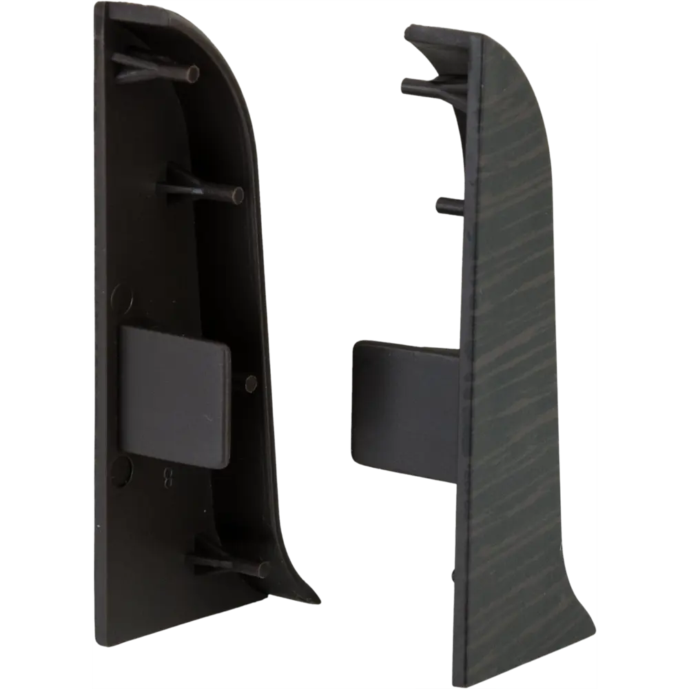 82557184 Заглушка для плинтуса левая и правая «Венге», высота 62 мм, 2 шт. STLM-0891700 Santreyd  - Вид №2