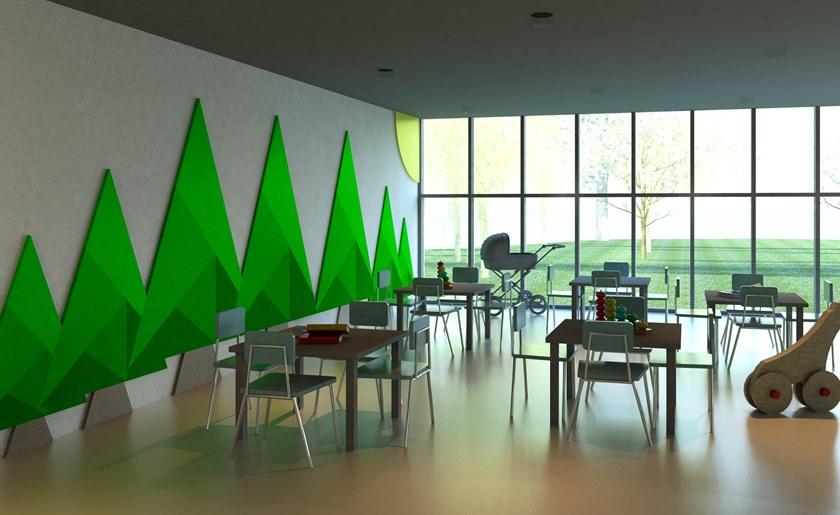 IndakoLab Декоративный деревянный настенный объект Theatre sun-id-1396720 - Вид №3