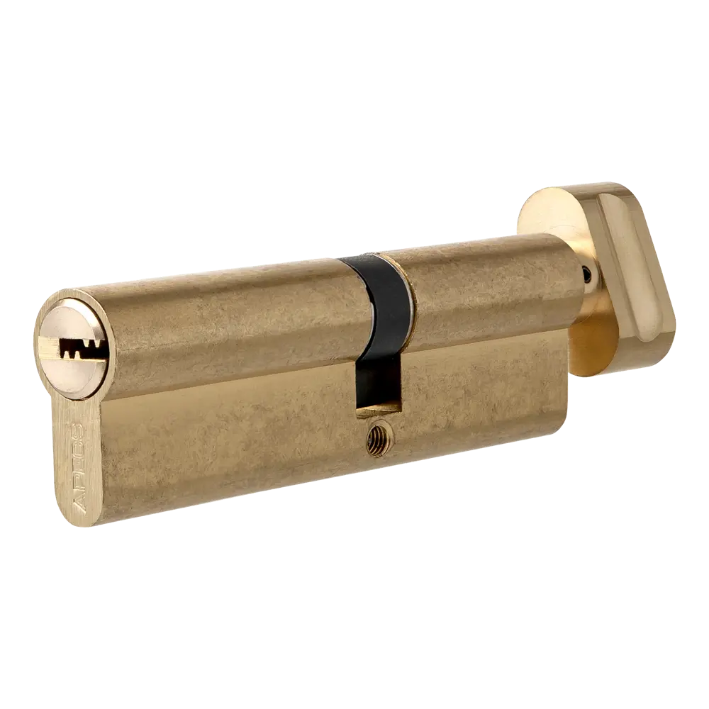 Цилиндр Apecs SM-80(35C/45)-C-G, 35x45 мм, ключ/вертушка, цвет золото 82379220 STLM-2160293 ЦИЛИНДР APECS SM-80(35C/45)-C-G КЛ-ВЕРТ