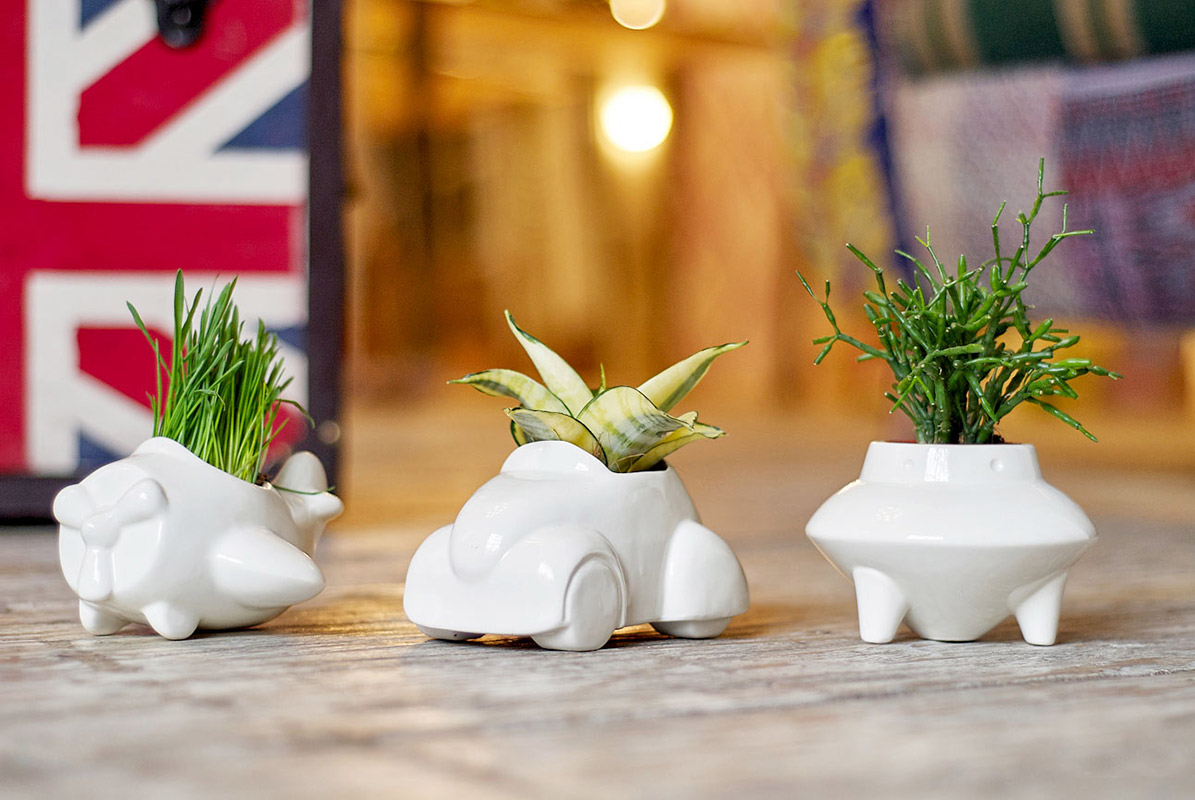 Набор для выращивания eco "НЛО" ЭКОЧЕЛОВЕКИ  254578 Белый  - Вид №2