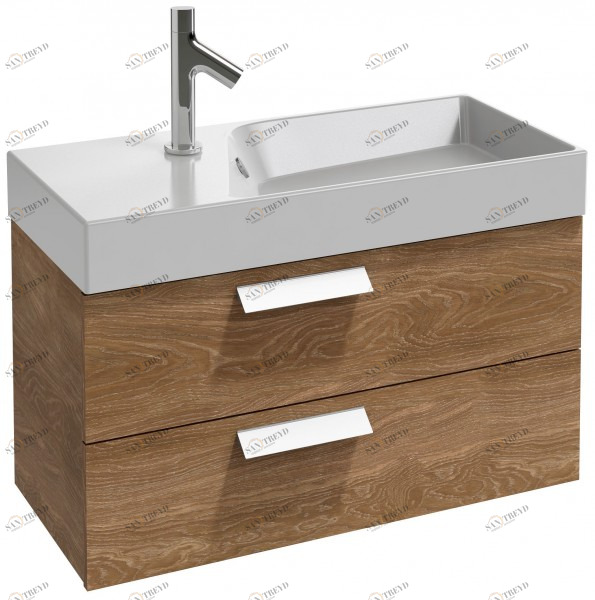 EB1302-N29 Мебель под раковину-столешницу 80 см, 2 выдвижных ящика Jacobdelafon RYTHMIK Santreyd