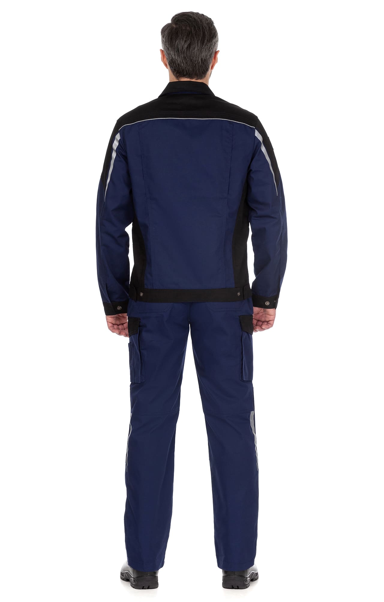 64619 Костюм  NEW 2 темно-синий с черным STATUS  Летняя спецодежда  размер 48-50/182-188  - Вид №20