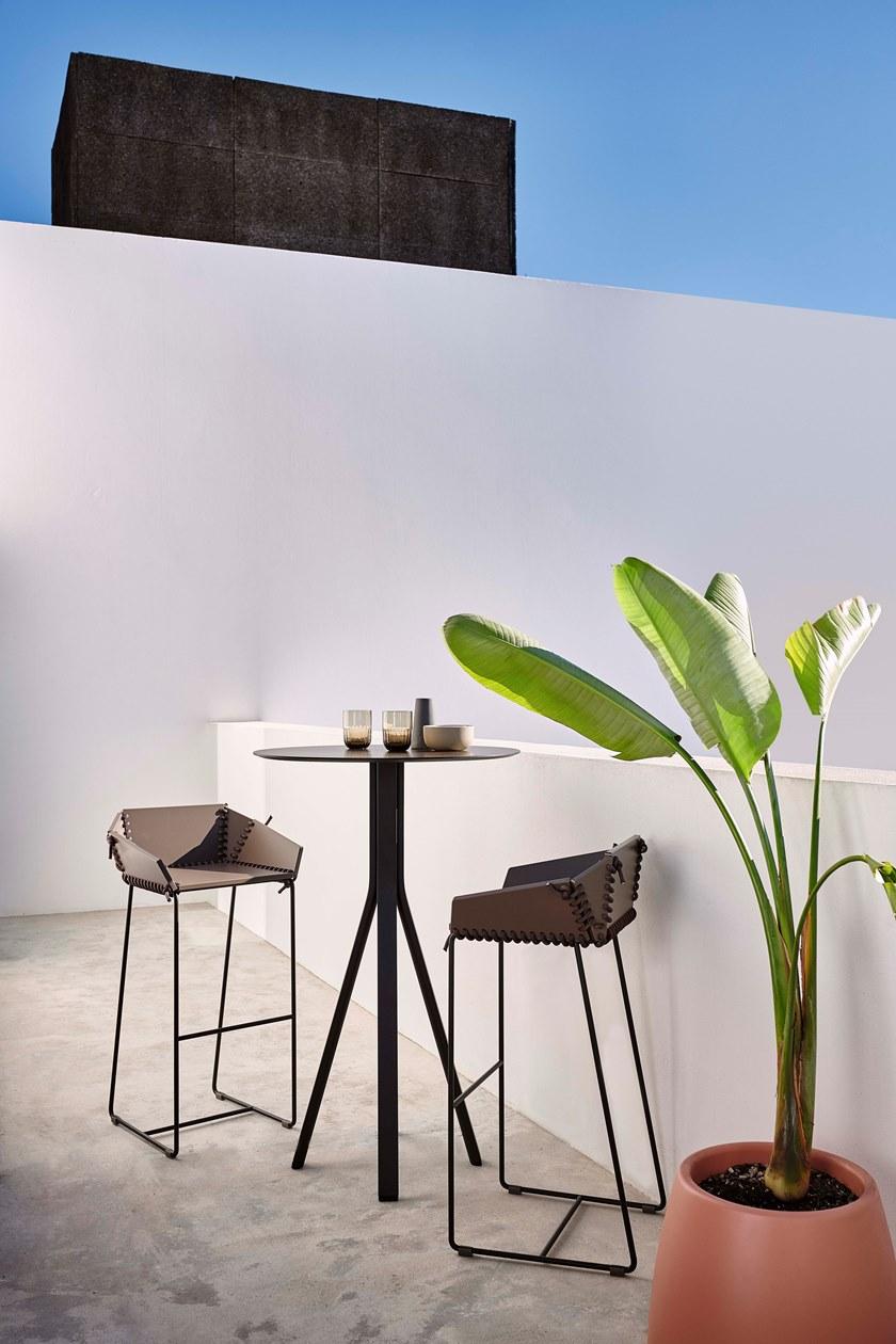 GANDIABLASCO Высокий табурет со спинкой Textile sun-id-1357679 - Вид №6