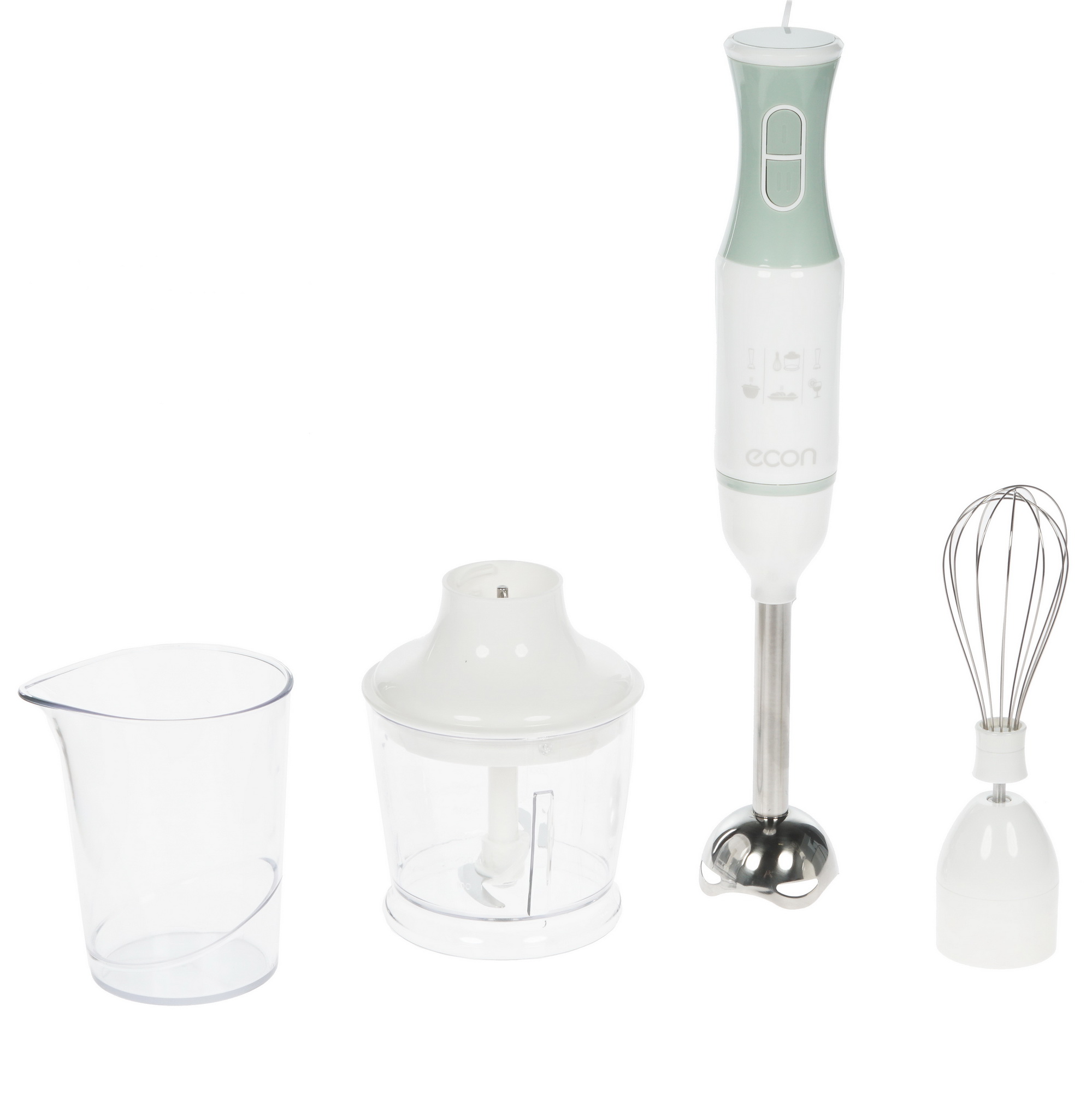 8151310 Блендер погружной ECON ECO-432HB белый STDN-0047153