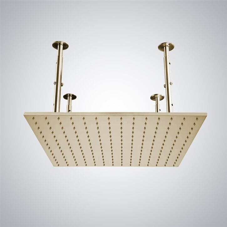 Квадратная душевая головка из нержавеющей стали Fontana Showers Luxe Fontaine ARCH-00059766 - Вид №18