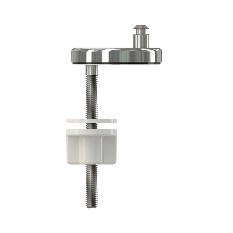 Петли с нижним монтажом, крышка из нержавеющей стали ALCAPLAST P106 - Вид №2