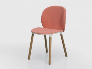 Kristalia Стул из мягкой ткани Dua