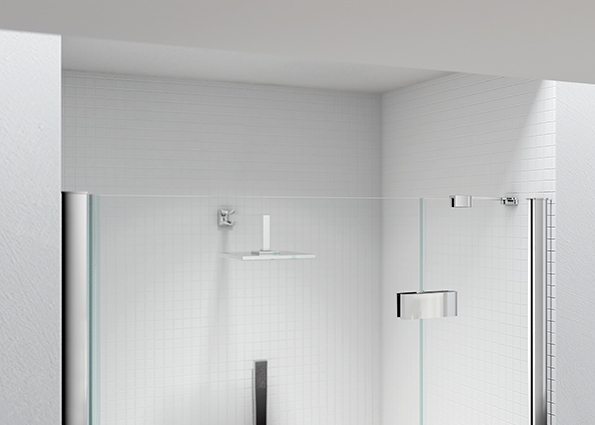 Дверь в нишу S6FB1400RECH Merlyn 6 Series Хромированный  - Вид №2