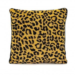 700490-LP ABHIKA ПОДУШКА GOTHA EDGE 50X50X13 LEOPARD