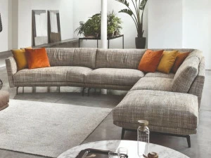 CTS SALOTTI 5-местный угловой диван из ткани Urban