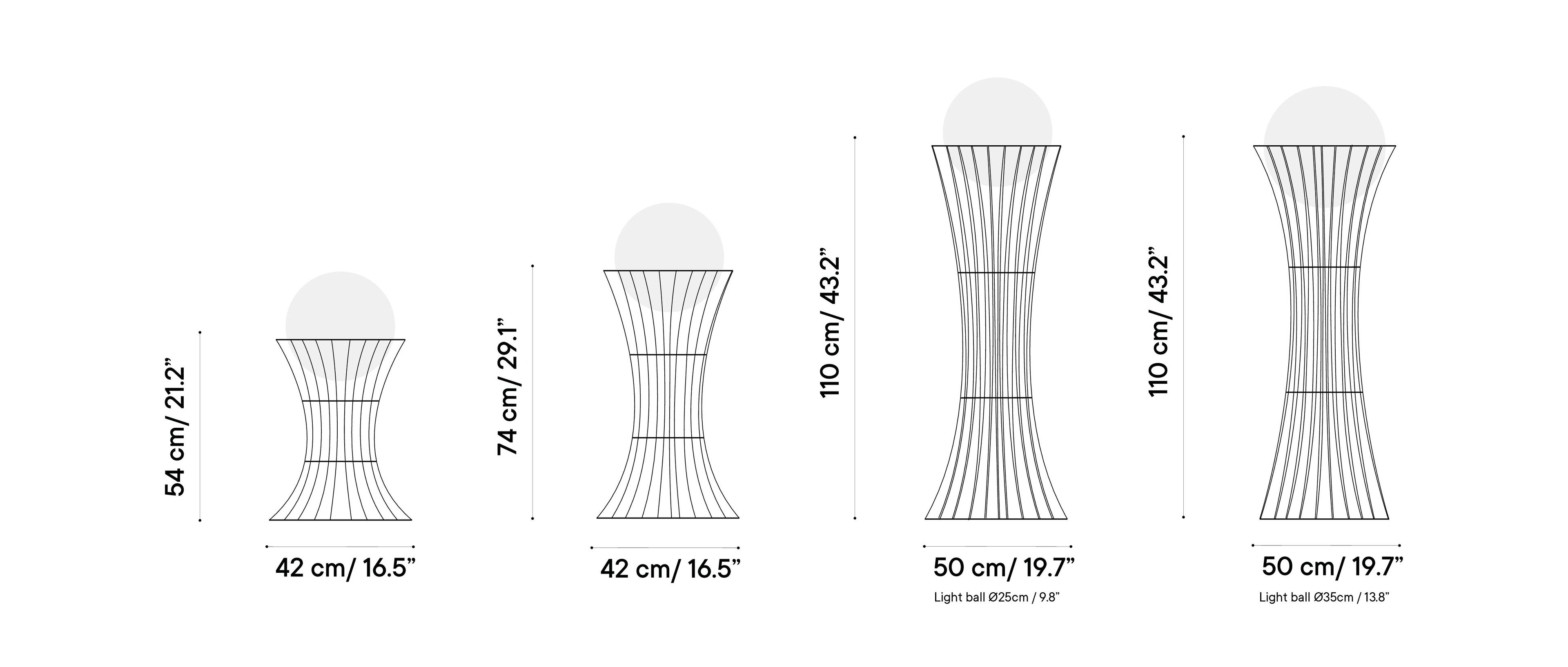 Оцинкованная сталь светодиодный торшер iSimar Болония ARCH-00139909 - Вид №4